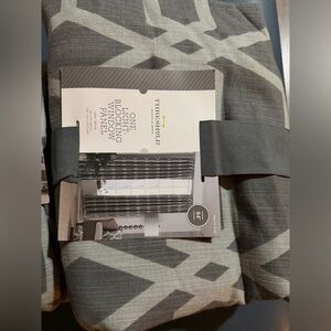 Threshold light blocking curtains